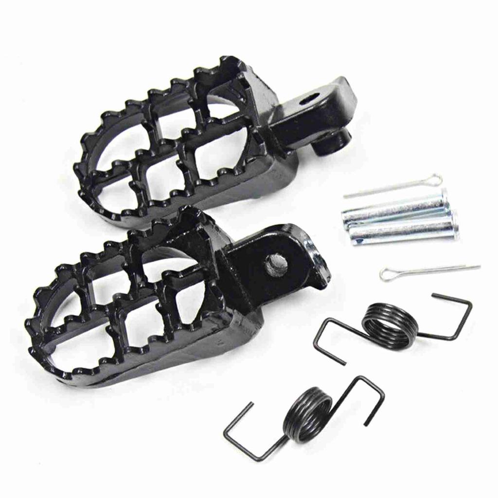 Aluminum Alloy Foot Pegs Fit for Honda XR50R CRF50 CRF70 CRF80 CRF100F