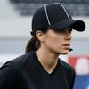 Adjustable Professional Referee Baseball Cap Casquette Sunshade Sports Hat with Contrast Trim Versatile Polyester