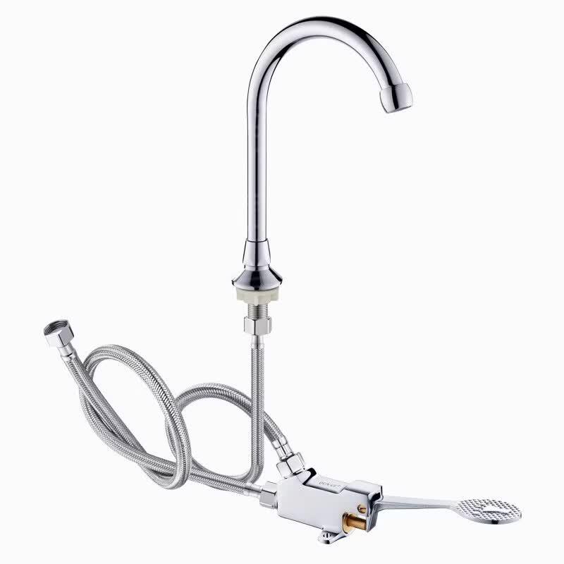 OEING Foot-Operated Washbasin Faucet Kit
