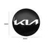 4Pcs 56mm Car Styling Wheel Center Hub Cap Stickers Accessories For KIA GT-Line Rio 4 Ev3 ev6 Niro Stonic Sportage Ceed Picanto