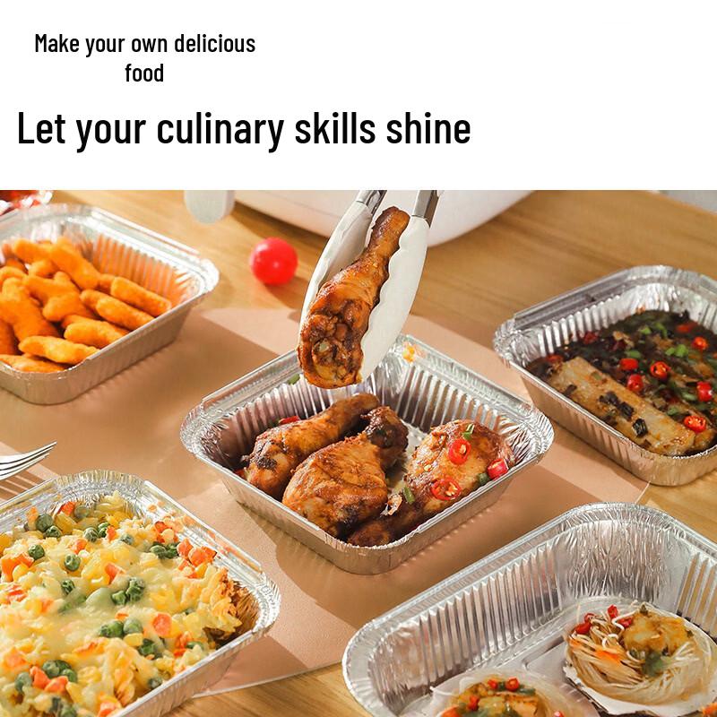 Thickened Square Air Fryer Aluminum Foil Pans