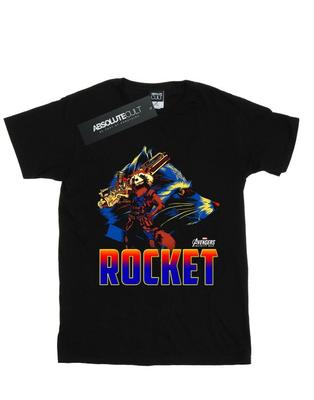 Mens Avengers Infinity War Rocket Character T-Shirt