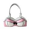 Bra Shape Pink Bikini Handbag Korean Style Underarm Bag Casual Printing Handbag  Ladies