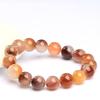 Hongchu Crystal Natural Red Bean Paste Color Rabbit Fur Bracelet Ice-colored Rabbit Hair Crystal Bead Bracelet