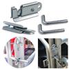Special Design Pig Door Buckle Automatic Galvanized Pig Door Automatic Door Lock  Dog Areas