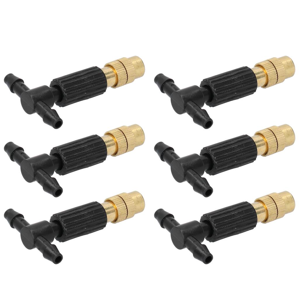 10 Set Micro Garden Watering Spray Head Misting Nozzle with 3‑Way Connector Irrigation System