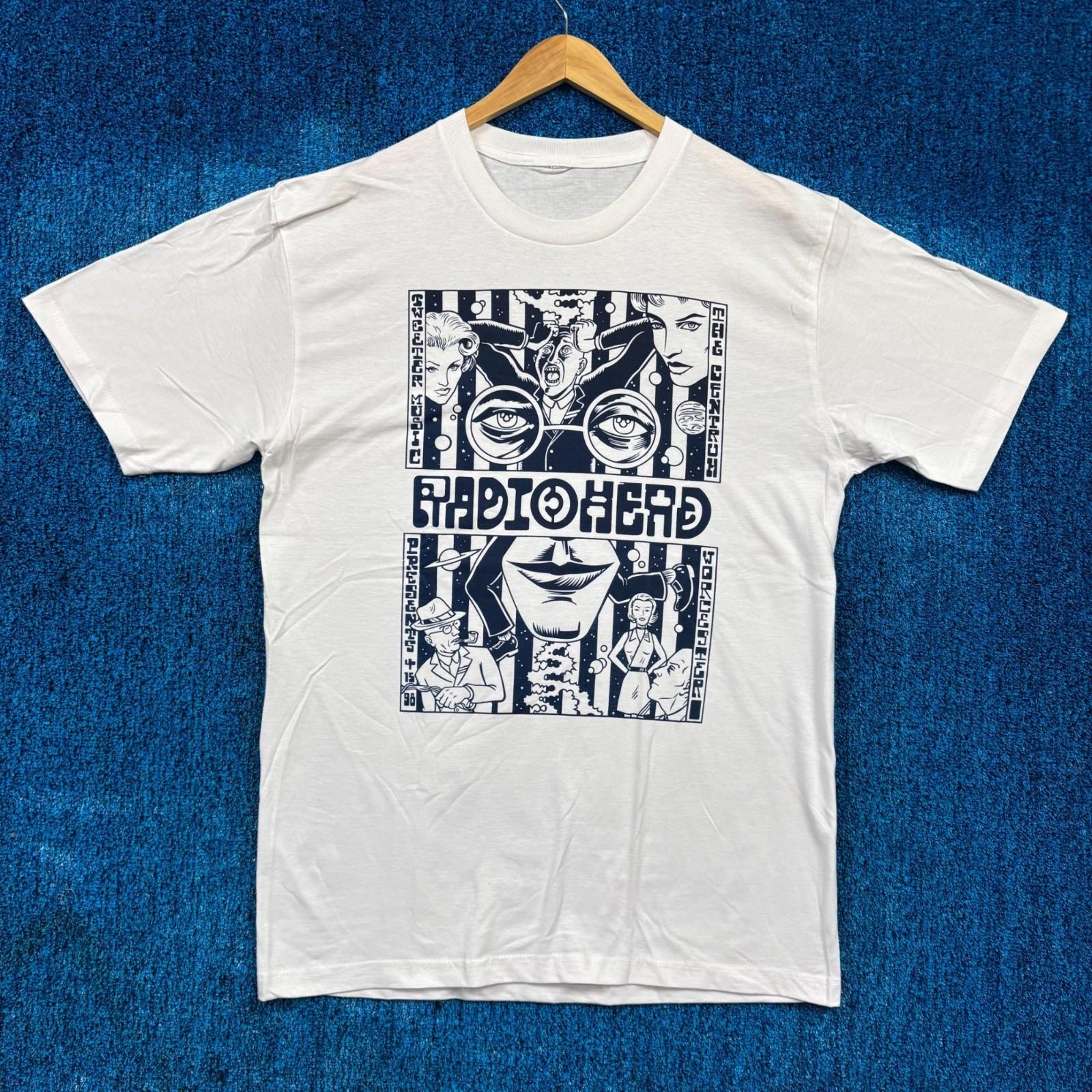 Radiohead Alternative Rock Graphic T-Shirt Size Large L