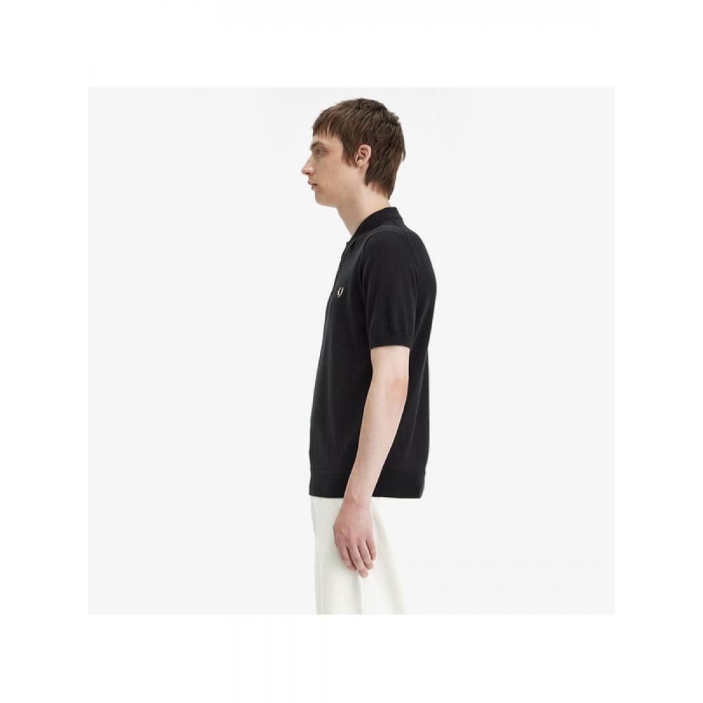 Fred Perry Fred Perry Classic Merino Wool Knit Shirt  198   Afpm2417623 198 