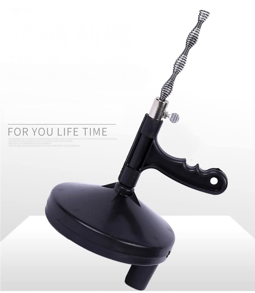 Drain Pipe Cleaning Wire 5m Manual Rotary Pipe Cleaner Easy Operation R_planning