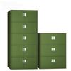 Jinyun Five-Section Metal Office Storage Cabinet
