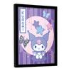 Sanrio Kuromi Gerahmtes Poster