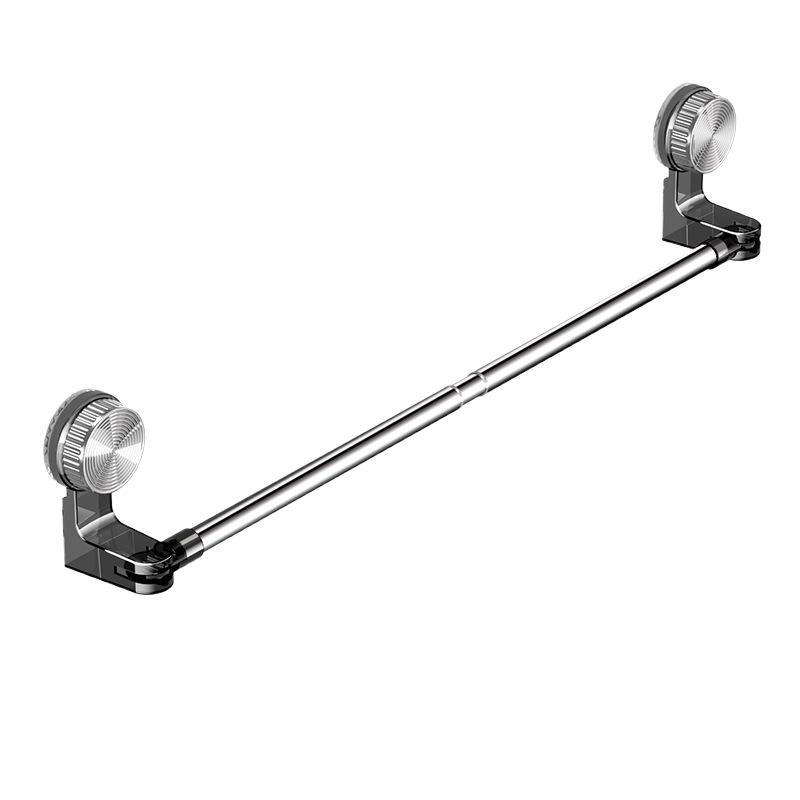 Versatile Suction Cup Rotatable Towel and Shoe Rack - No Drilling Required