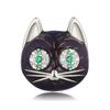 925 Silver Bat Witch Pumpkin Scream Skull  Spider Moon Bead Fit  Pan Charms Bracelet For Making Women Halloween Berloque