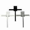 Durable Metal Shower Squeegee Efficient with Hooks Glass Squeegee Multifunctional Silicone Scraper Cleaning Tool Bathroom Use