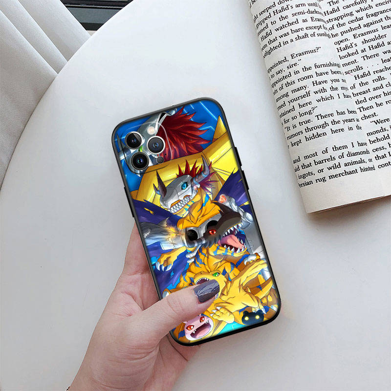 

JO18 Digimon Angewomon Phone Case for iPhone 7 8 11 12 13 14 15 16 16E XS Pro Max XR X SE Samsung S20 S21 S22 S23 S24 FE Ultra Plus Lite S21S A55 iPhone SE 2020 арлекін
