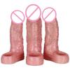 Super Realistic Male Penis Cover with Hollow Elongated and Thickened Protection Intimate Cover Penis Cover Adult Sex Product Cock Rings Male Sex Toys
