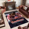 Atletico Madrid Customizable Name Floor Rug Office Rug Design for Bedrooms Outdoor Dormitory Decorate room Anti-slip Rug Decorate Offices