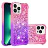 Anwendbare iPhone 17pro max Farbverlauf Treibsand TPU Handyhülle 13mini 11pro Schutzhülle Außenhandel