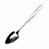 New 1pc Stainless Steel Fruit Spoons Long Handle Saw-tooth Scrape Spoon Fruit Vegetable Tools for Baby K