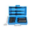 Motorcycle Bearing Puller Removal Set 12pcs Suitable for Inner Bearings 9-23mm Ideal for Wheel and Generator Maintenance