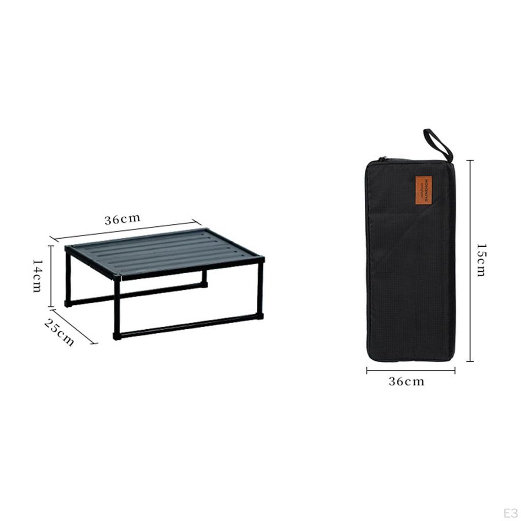 Folding Camping Table, Lightweight Foldable Desk for Hiking Backyard Outdoor