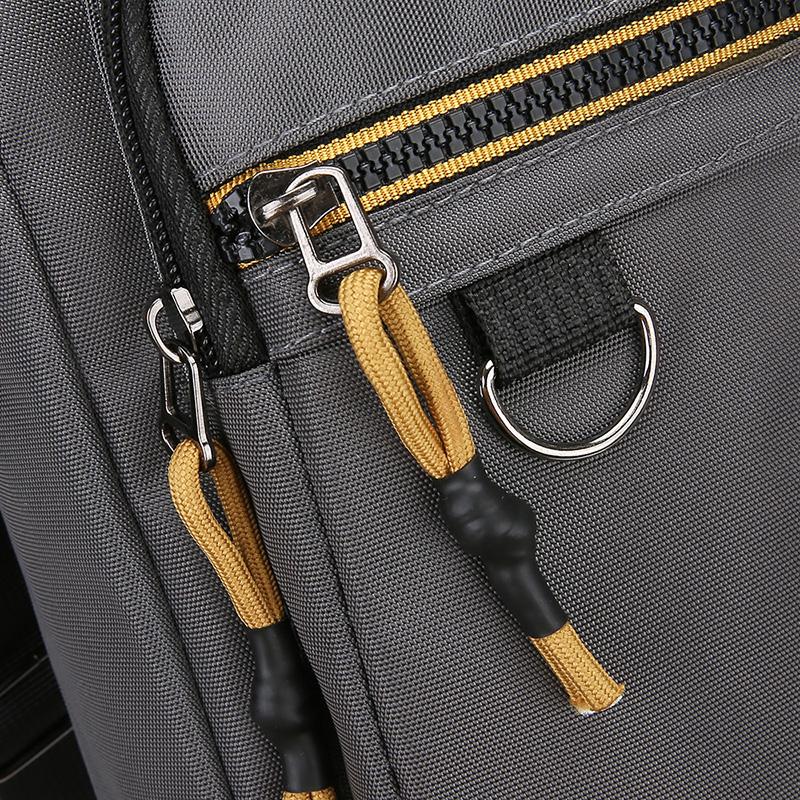 Pánská taška přes rameno Business volnočasová Velkokapacitní přenosná kabelka Vícevrstvá voděodolná Pánské crossbody tašky