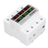 3 Phase DIN Rail Protective Device Over Under Voltage Current Limiting Self Resetting Protector AC22