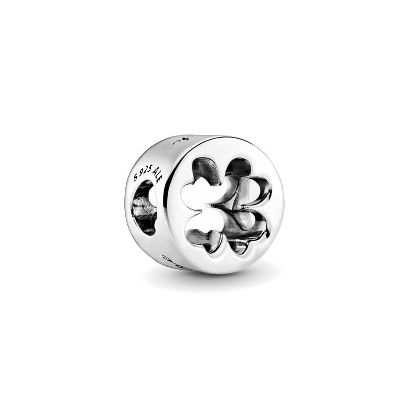Pandora Lucky and Courage Four Leaf Clover 925 Silver Jewelry Accessories Women s Silver 797868