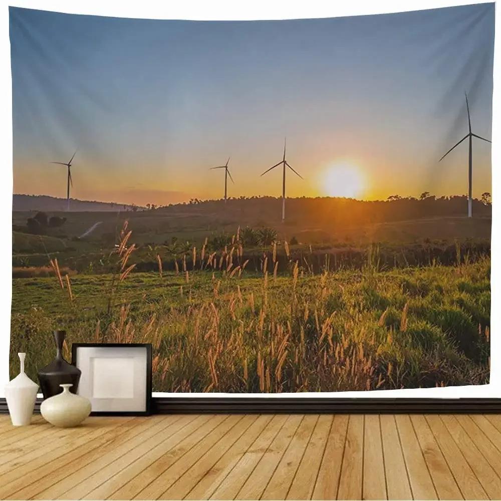 Гобелен с изображением ветряной турбины — фото 9