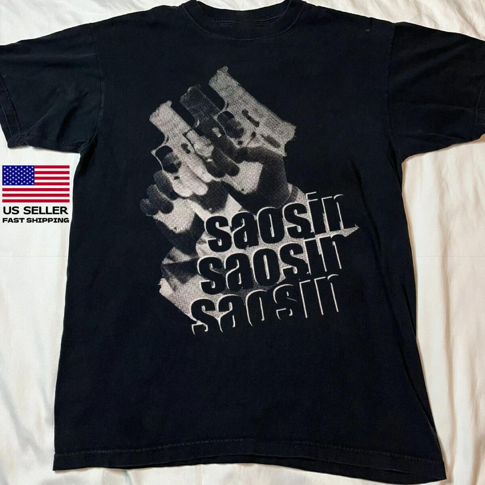 Saosin Band Pistol Cotton Unisex S-2345XL, Fastship Unisex T-Shirt M