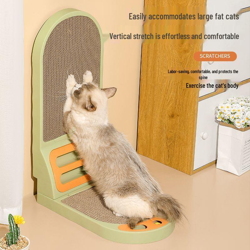 Durable Vertical Cat Scratching Board & Sofa - Wear-Resistant, Thickened, Anti-Scratch Corrugated Cardboard Toy