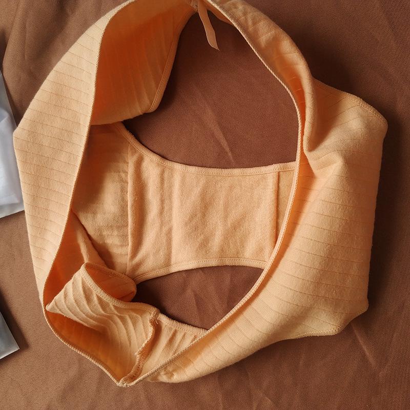 Pure Cotton Low-Waist Breathable Women's Panties - Plus Size & High-Elastic Knit