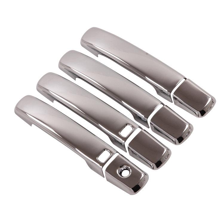 Chrome-Plated ABS Door Handle Decor for 2007 Qashqai - Standard & Smart Versions