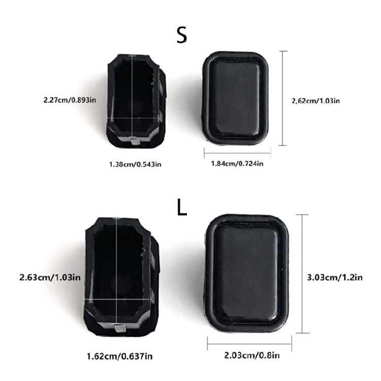 10Pcs Hockey End Butt Caps Plugs Replacement Hockey Stick End Tape Protectors Ice Hockey Stick End Plug Easy To Use