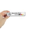 GLC GLB 3D Aluminum Emblem Car Window Body Car Side Fender Decoration Stickers for Mercedes Benz AMG W204 W213 W205 W211 Auto S