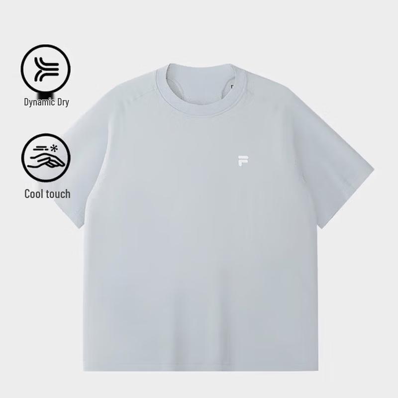 FILA FUSION Men's Cool Dry Loose Knit T-Shirt