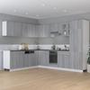 Lyon Kitchen Cabinet Grey Sonoma 75.5 X 75.5 X 81.5 Cm Particleboard
