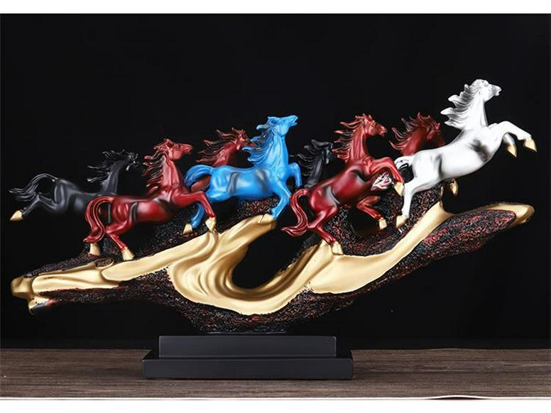 Bestseller Ma Dao Cheng Gong Pferdefigur - Perfekt für Foyer, Wohnzimmer, Weinschrank oder Büro; Ideales Einweihungs- oder Eröffnungsgeschenk.