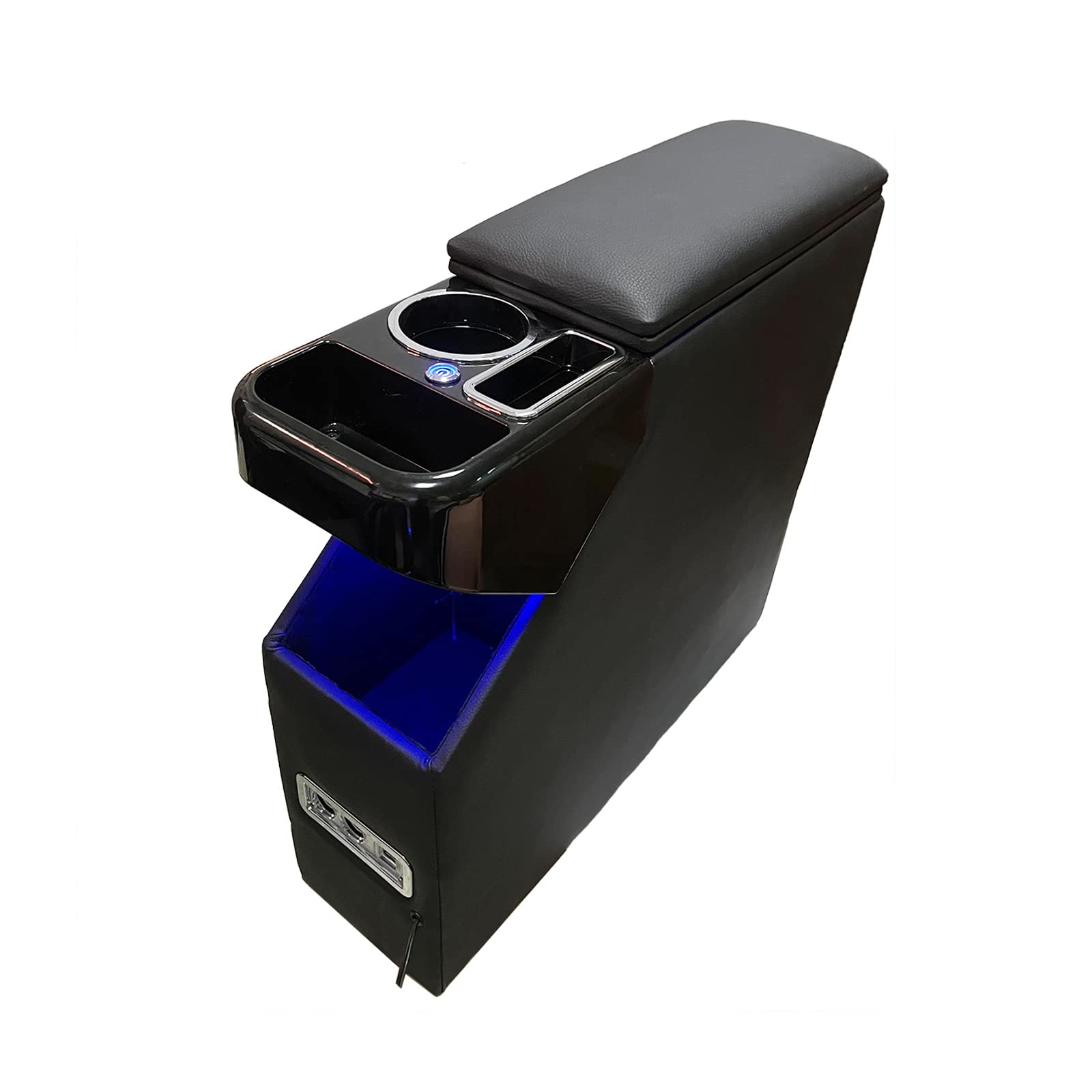 

SGALUPA Подлокотник Консольный ящик для и Совместимый с 900 Серией и Поздним LED USB Легкий ящик для хранения Вместительный, Thor, Tank, Justy, (Пред- Модели), Огни,