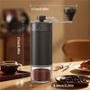 A78E-Portable Manual Coffee Grinder With 40 Adjustable Settings, Hand Coffee Bean Mill(30G) For Home Office For Travel Camping