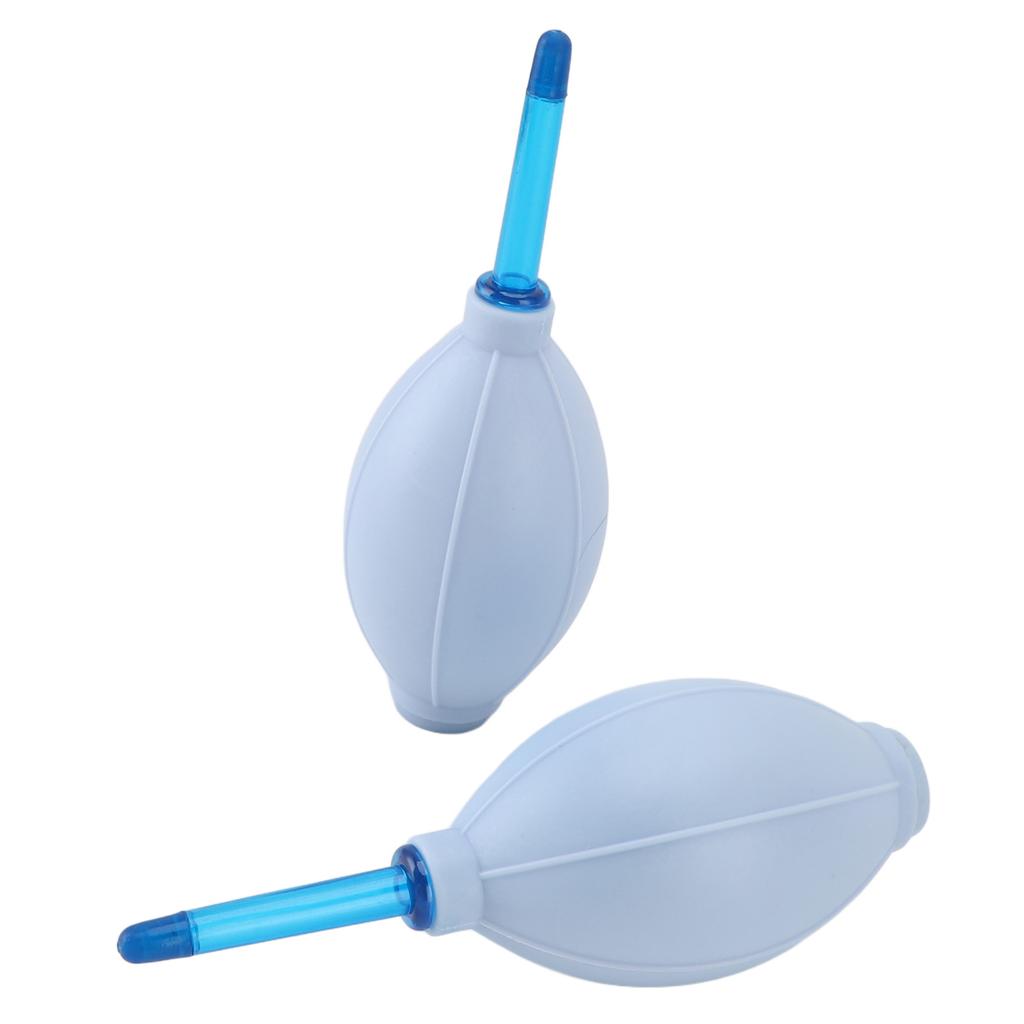 2pcs Ear Syringe Rubber Ear Washing Squeeze Bulb Single Handed Ear Suction Bulb for Wax Re