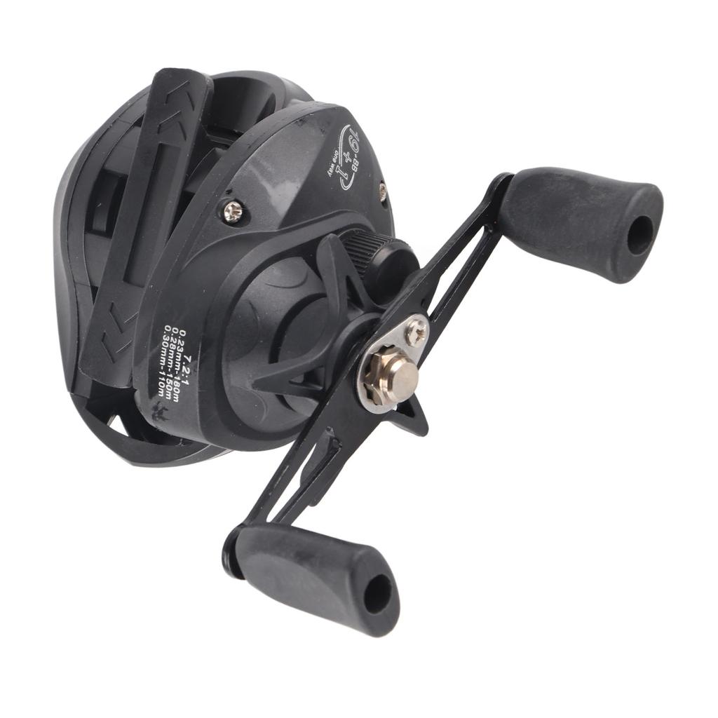 Wassertropfen Angelrolle Explosionsgeschützte Nylonschnur Weitwurf Angelrolle Verbesserte Rolle Angeln