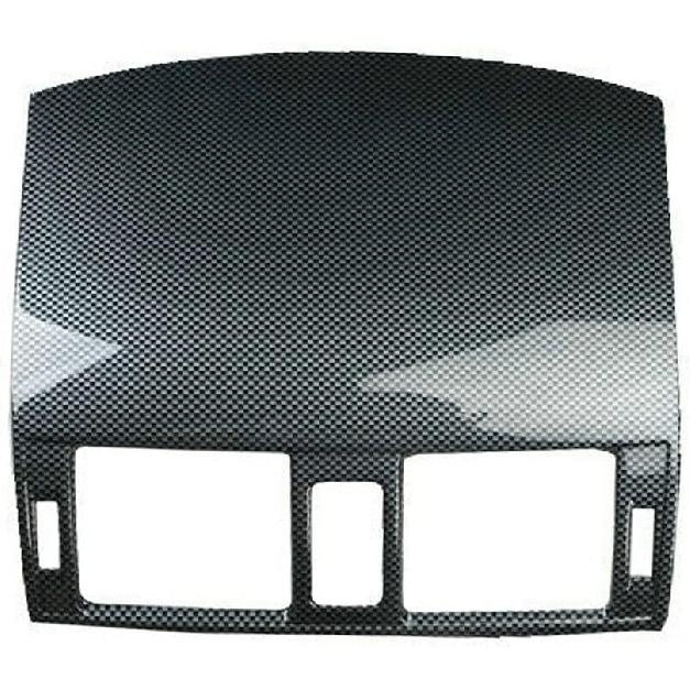 Tekstura włókna węglowego Osłona wylotu powietrza konsoli środkowej Pasuje do Toyota Corolla 2007 2008 2009 2010 2011 2012 2013