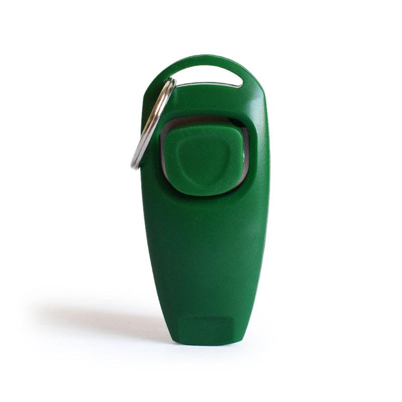 Pet Training Whistle & Clicker: Multi-Functional Dog Trainer with Keychain.