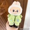 For 17cm Labubu Doll Clothes Fashion Clothes Hoodies Dresses Doll Clothes Color Match Shirts Dolls Accessories Cute Decoration Little Clothes