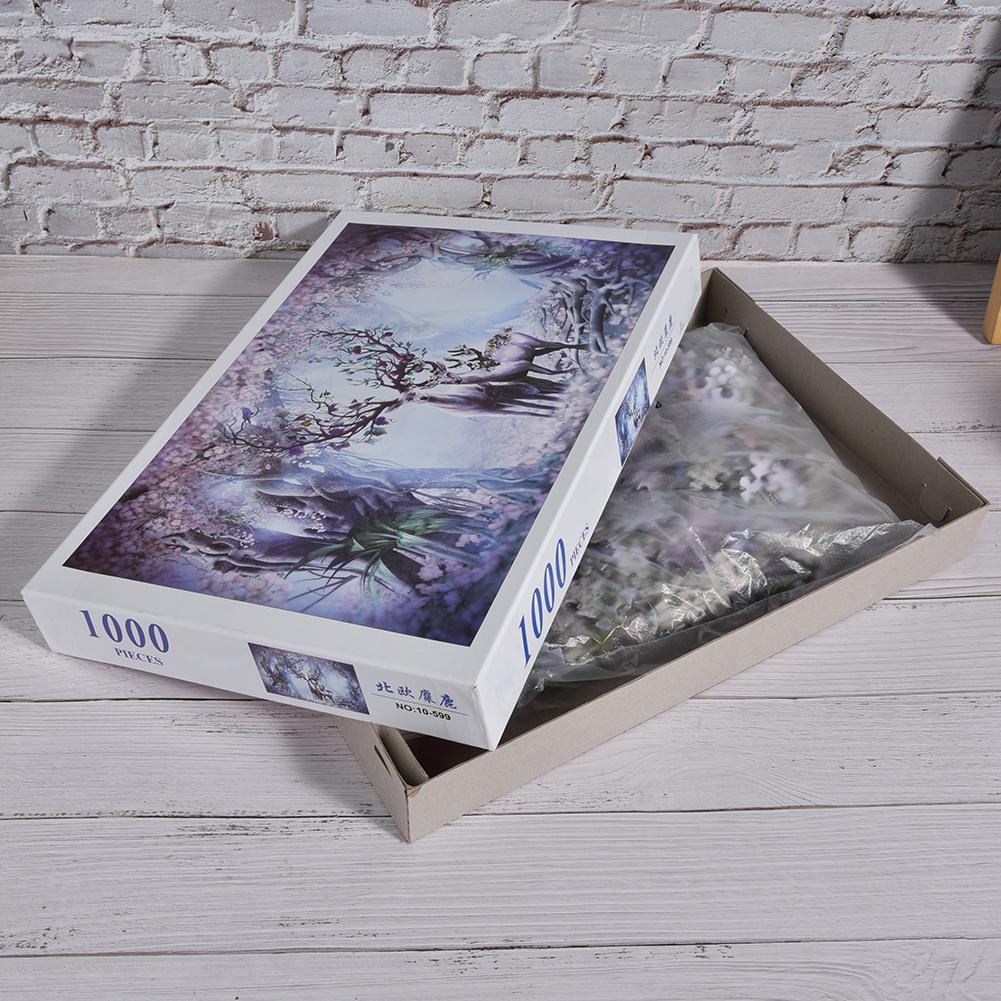 1000 stk Puslespill Landskap Montering Bilde Leke Barn Voksen Pedagogisk Leke Spill599