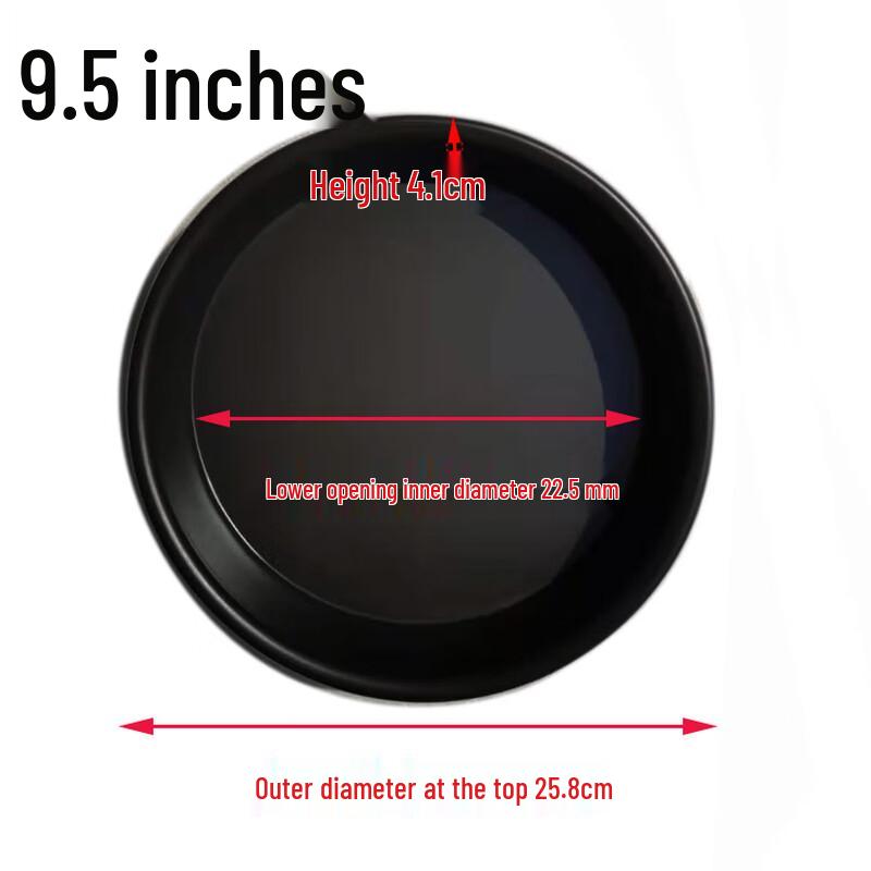Tianze Hard-Anodized Aluminum Pizza Pan