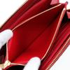 Louis Vuitton Zippy Wallet Purse M60737 Slys Red Monogram Ann Platt Women Used