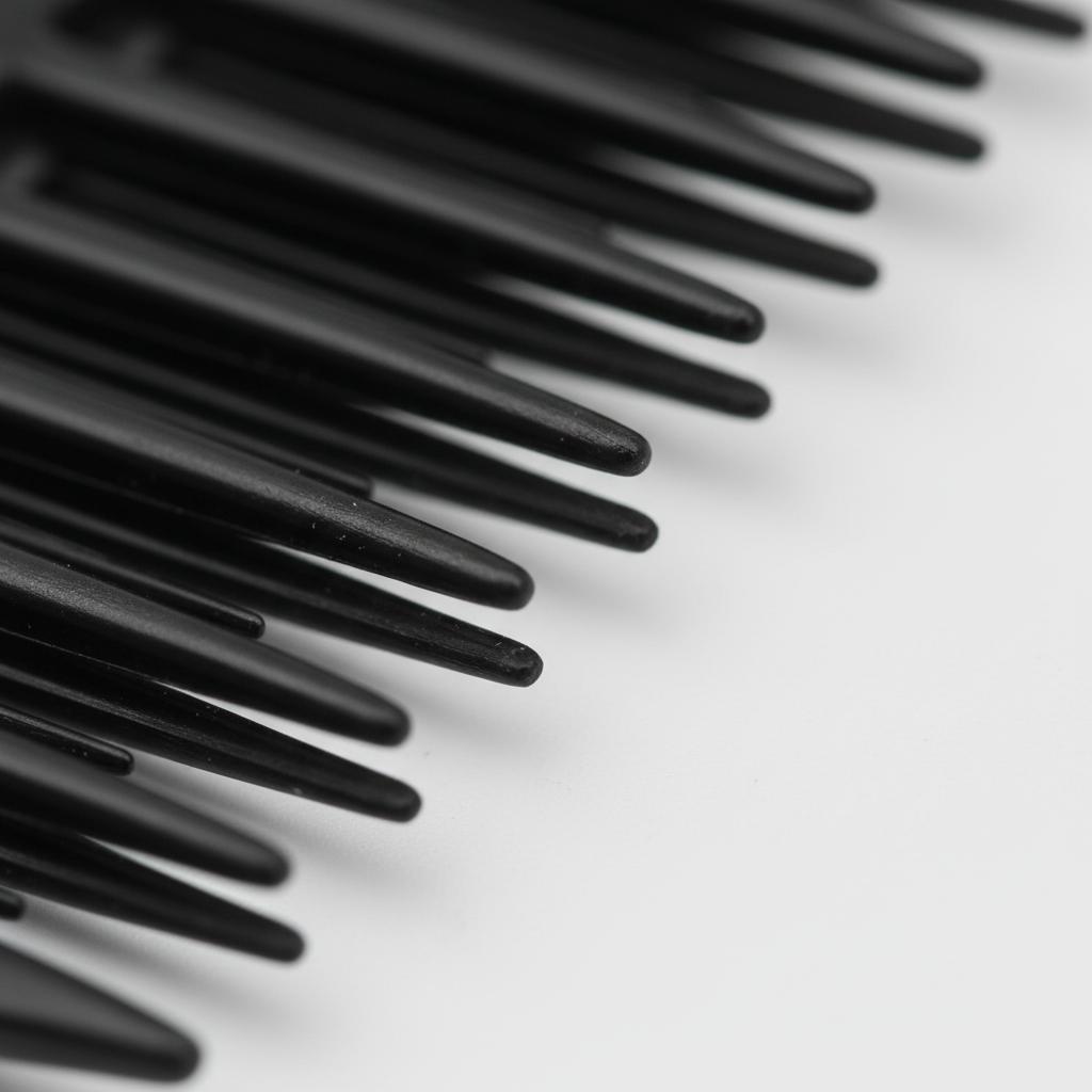 Hairdressing Comb 3 Rows Spike