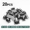 20Pcs Rocker Moulding Clip & Fender Exterior Trim Clips Compatible with Jeep Grand Cherokee Compass 68172491AA 68271803AA 68395627AA GM 11571175